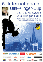 SV Neptun 1910 Aachen e.V. Plakat zum 6. Ulla-Klinger-Cup 2018 Wasserspringer SV Neptun 1910 Aachen e.V. Plakat zum 6. Ulla-Klinger-Cup 2018 Wasserspringen